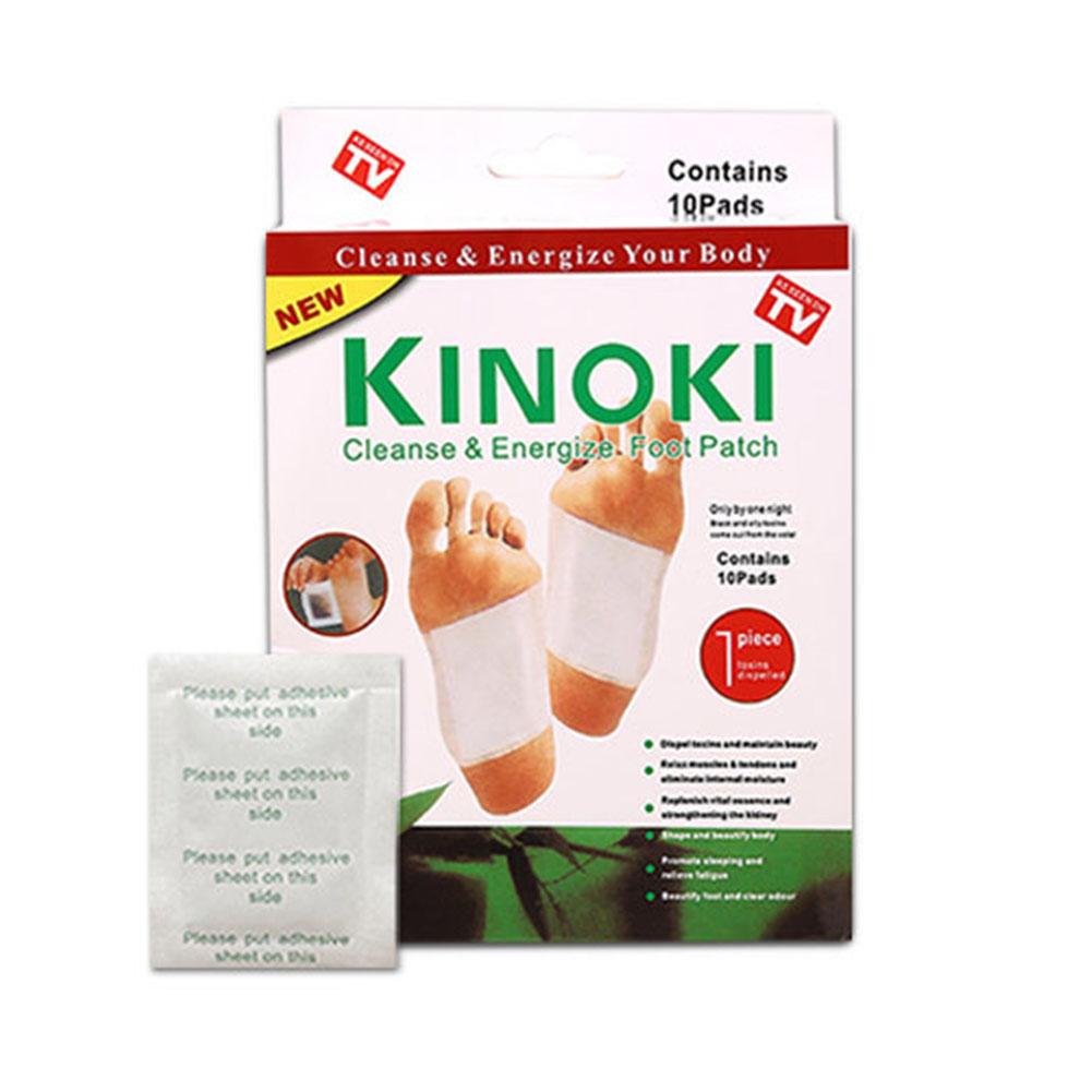 Herbal Wellness For You - Корейские очищающие детокс-пластыри Kinoki для ног: