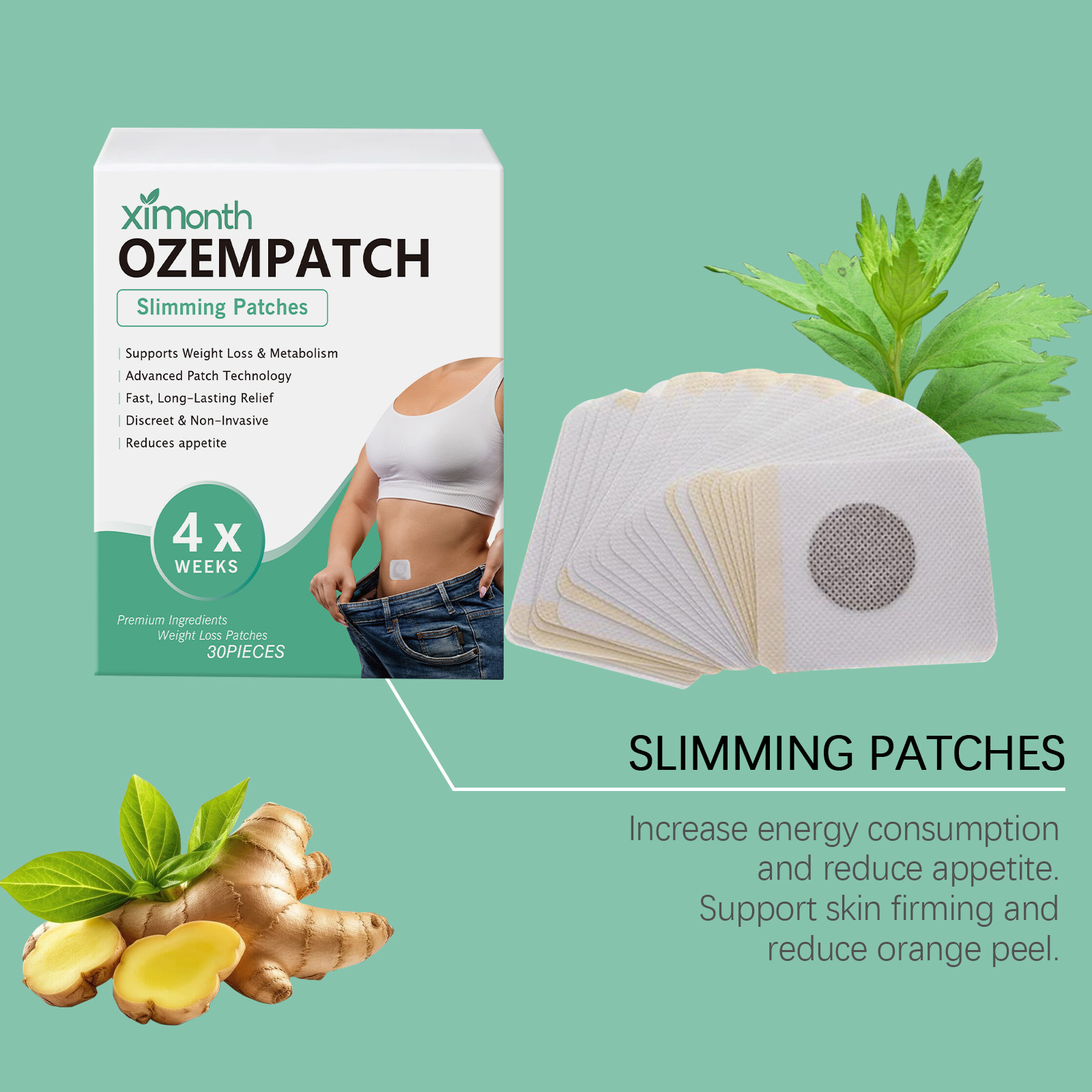 Пластыри для коррекции фигуры  – обзор и цена Herbal Wellness For You